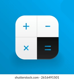 Creative Calculator logo icon, Vector design template. logo illustration calculator vector design