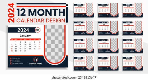 Creative and Calendar Design 2024