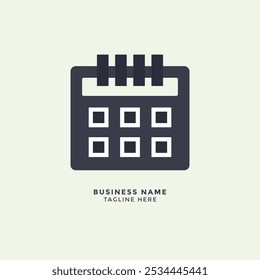 Kreatives Kalenderdesign für Organisationsplanung und Veranstaltungen, Kalendersymboldesign