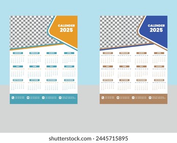 Creative Callender Design Template 2025