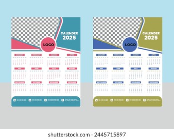 Creative Callender Design Template 2025