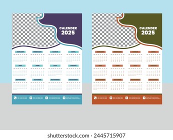Creative Callender Design Vorlage 2025