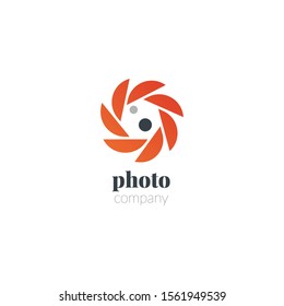 Creative Camera Logo. Photography Logo Icon Template. 