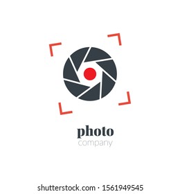 Creative Camera Logo. Photography Logo Icon Template. 