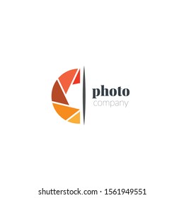 Creative Camera Logo. Photography Logo Icon Template. 