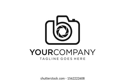 Creative camera for photography logo ideas