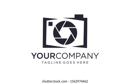Creative camera for photography logo ideas