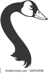 Creative Canada Goose Illustration