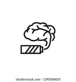 Creative capacity line icon. Skills, personal effectiveness, development. Creativity concept. Vector illustration can be used for topics like psychology, mental health, business