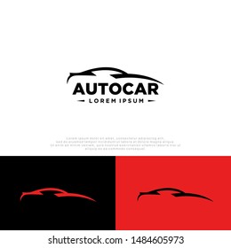 creative car logo design, modern logo illustrator