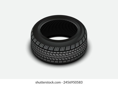 Creative car tire advertisement poster. Information. Banner. Store poster. Flyer. Brochure. Web design. 