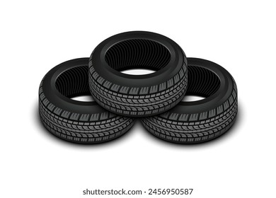 Creative car tire advertisement poster. Information. Banner. Store poster. Flyer. Brochure. Web design. 