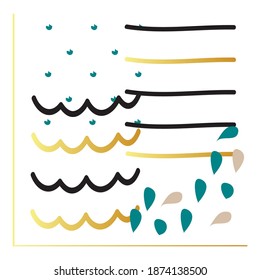 Kreative Karte mit abstrakten geometrischen Hintergründen. Trendy hipster Style. Für Grußkarten, Einladungen, Poster, Flyer, Broschüre, Aufkleber, Planer oder Cover verwendbar