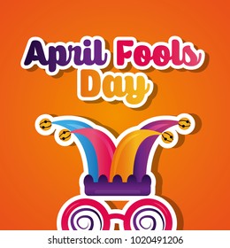 creative card greeting april fools day celebration