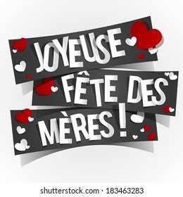 Happy Mothers Day French Images Stock Photos Vectors Shutterstock