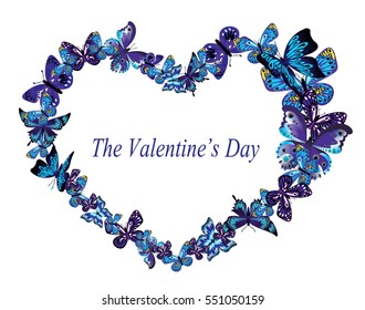 Creative card for Valentine's Day