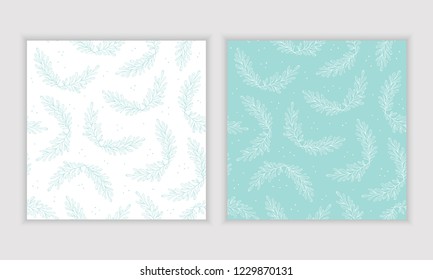 Creative cards set. Floral background. Trendy Graphic Design for banner, poster, cover, invitation, placard, brochure, header