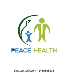 Creative Care Concept Logo Design Template