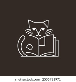 Creative Cat Books Logo Design