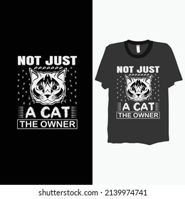 
creative cat laver t-shirt design  Template