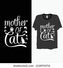 
creative cat laver t-shirt design  Template