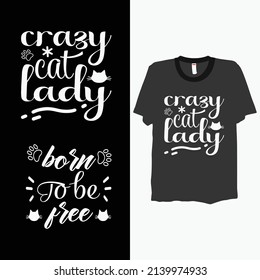 
creative cat laver t-shirt design  Template