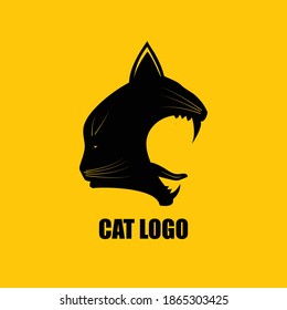 Creative Cat Logo For Pet Company