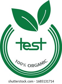 Creative, Catchy, and modern logo for your organic products. 