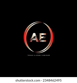 creative cercle logo desing.red letter logo for your business.