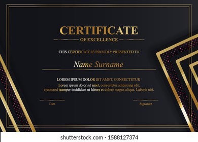 Creative Certificate of Appreciation Award Template