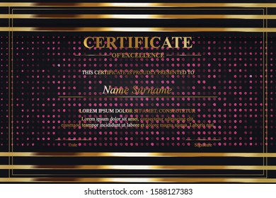 Creative Certificate of Appreciation Award Template