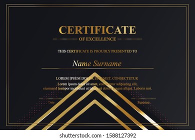 Creative Certificate of Appreciation Award Template