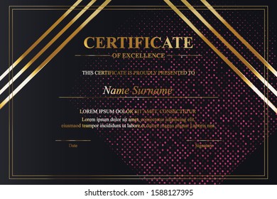Creative Certificate of Appreciation Award Template