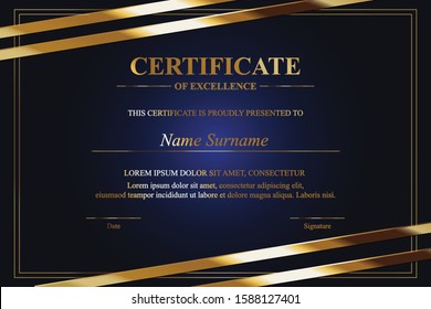 Creative Certificate of Appreciation Award Template
