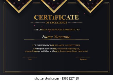 Creative Certificate of Appreciation Award Template