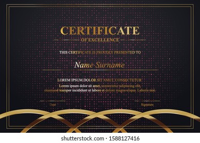 Creative Certificate of Appreciation Award Template
