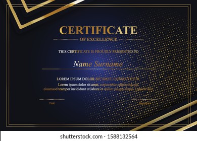 Creative Certificate of Appreciation Award Template