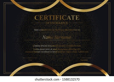 Creative Certificate of Appreciation Award Template