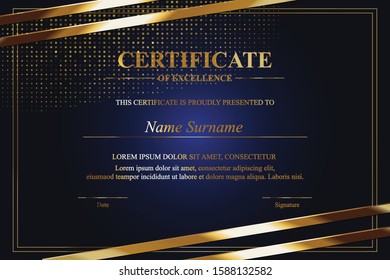Creative Certificate of Appreciation Award Template