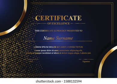 Creative Certificate of Appreciation Award Template