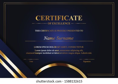 Creative Certificate of Appreciation Award Template