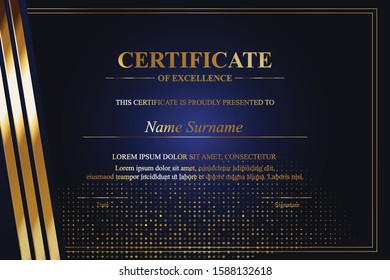 Creative Certificate of Appreciation Award Template