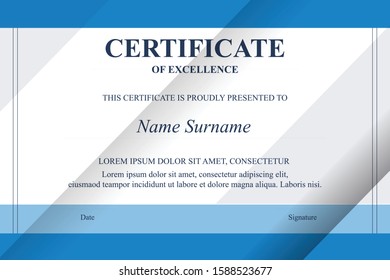 Creative Certificate of Appreciation Award Template