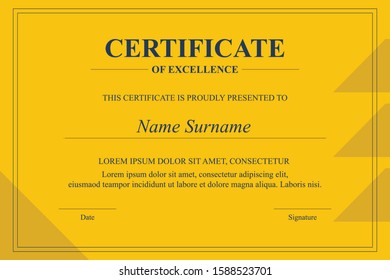 Creative Certificate of Appreciation Award Template
