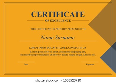 Creative Certificate of Appreciation Award Template