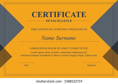 Creative Certificate of Appreciation Award Template
