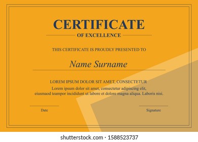 Creative Certificate of Appreciation Award Template