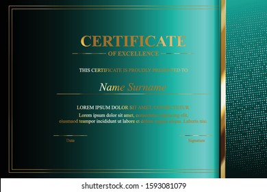 Creative Certificate of Appreciation Award Template
