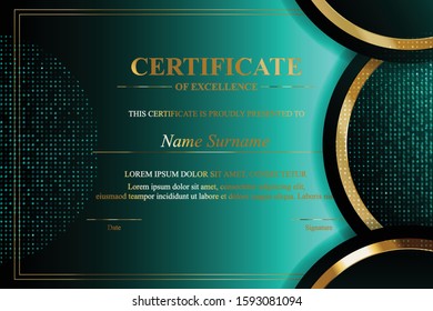 Creative Certificate of Appreciation Award Template