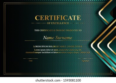 Creative Certificate of Appreciation Award Template